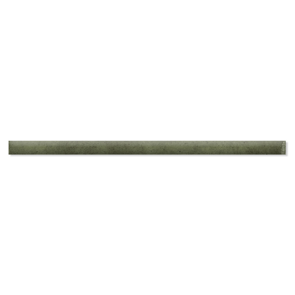 Dekor Klinker Slick Grön Blank 1.2x30 cm
